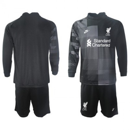 Billiga Fotbollströjor Liverpool Målvakt Barn Tredje tröja 2021/22 Långärmad